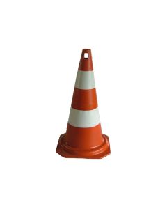 Cone Rígido Prosafety Plástico Laranja/Branco 70cm WPS1916