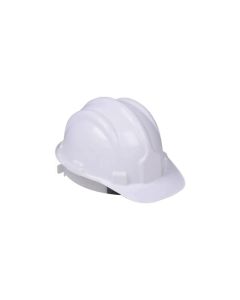 Capacete com Carneira Ledan Plástico Branco 2530