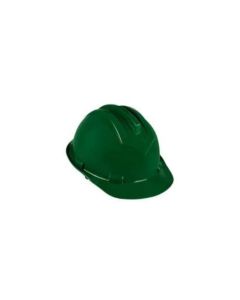 Capacete com Carneira Ledan Plástico Verde 2533