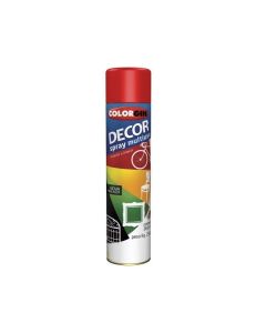 Spray Colorgin Décor Vermelho 360ml | 8761