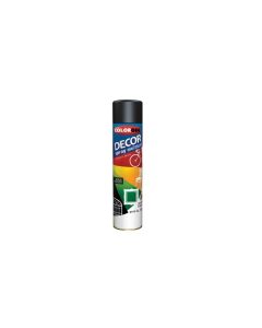 Tinta Spray Colorgin Decor - Preto Fosco 360ml | 8711