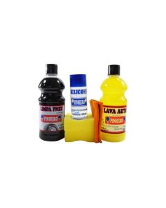 Kit de Limpeza Automotivo Pinheiro com 6 Peças | 28