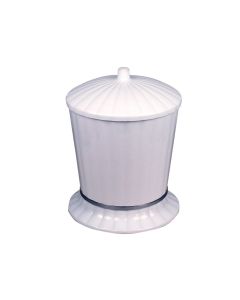 Lixeira Plástica Daivak 4.5 Litros Branco 167W