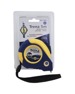 Trena Brasfort Auto-Trava Emborrachada 5M/19MM 7754