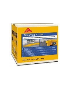 Sikatop 100 Cinza - 4kg Caixa | 428058
