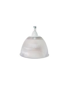 Luminária Prismática Bezelux 22" com Gancho Branco E40 BZG22BR4