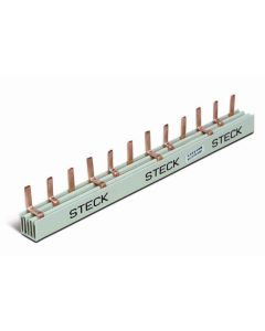 Barramento Steck Trifásico 16 Disjuntores DIN 80A S3F285B